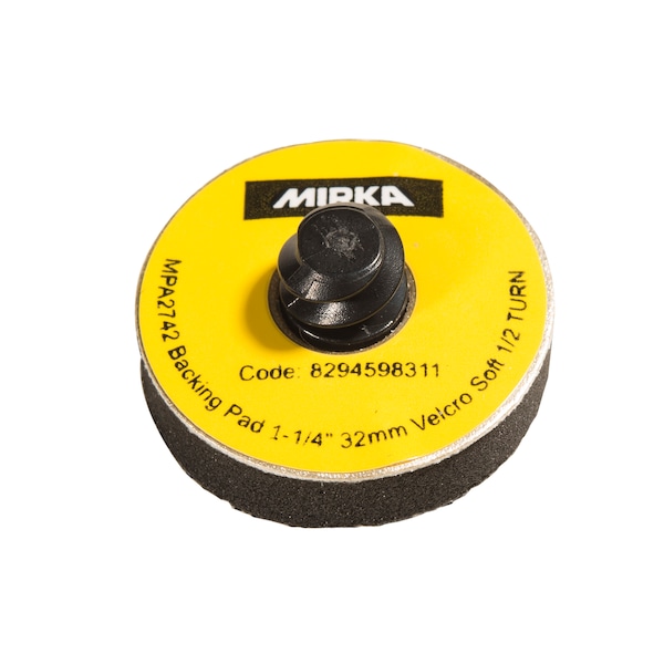 Backup Pad 1.25 Psa Soft Twist Lock, PK10
